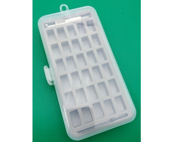 30 Grid Bobbin Storage Box Plastic Bobbin Box Sewing Tools — Richword